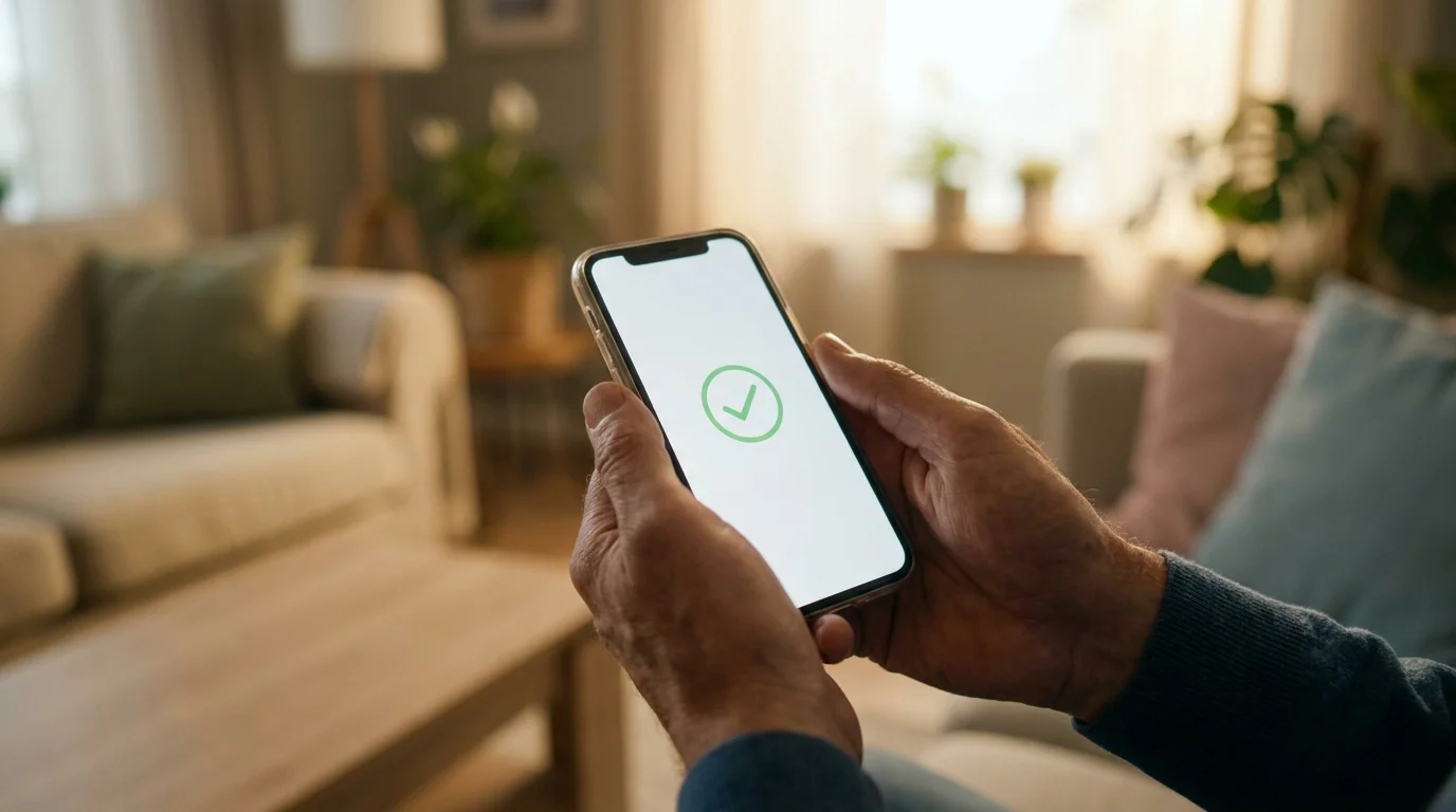 Jeton-Einzahlung im Online-Casino mit OTP-Bestätigung auf dem Smartphone